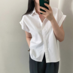 Roll-Up – рубашка V-Neck Short-Sleeve Shirt