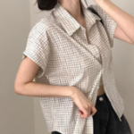 Свободный размер-Желтый-Рубашки