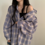 Summer – рубашка Check Oversized Shirt