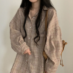 Summer – рубашка Check Oversized Shirt