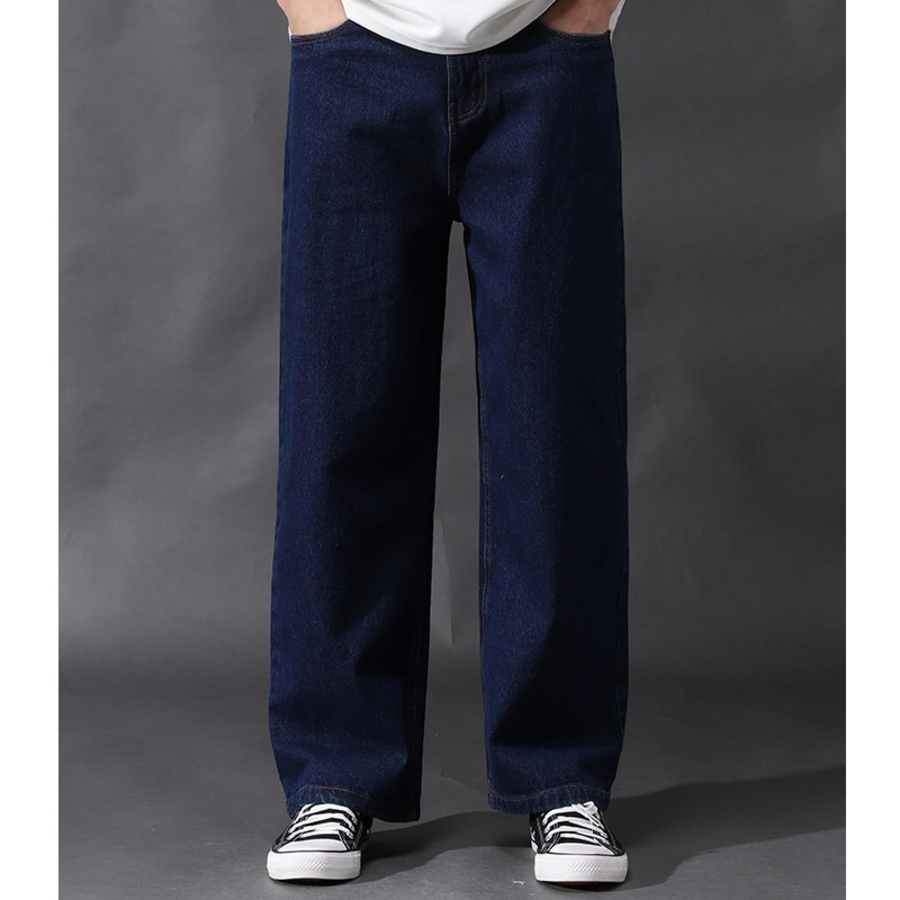 High Waist Wide Denim Pants