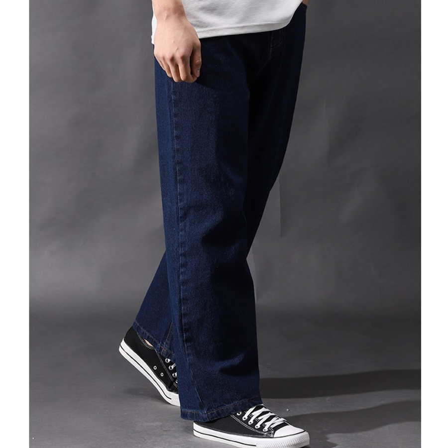 High Waist Wide Denim Pants