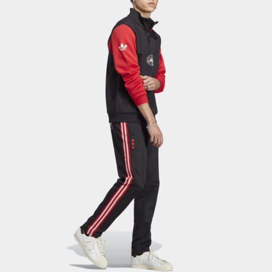 Ajax Quarter-Zip Top [Black]