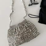 Pearl Silver Beaded Mini Bag — сияние лета в каждом образе
