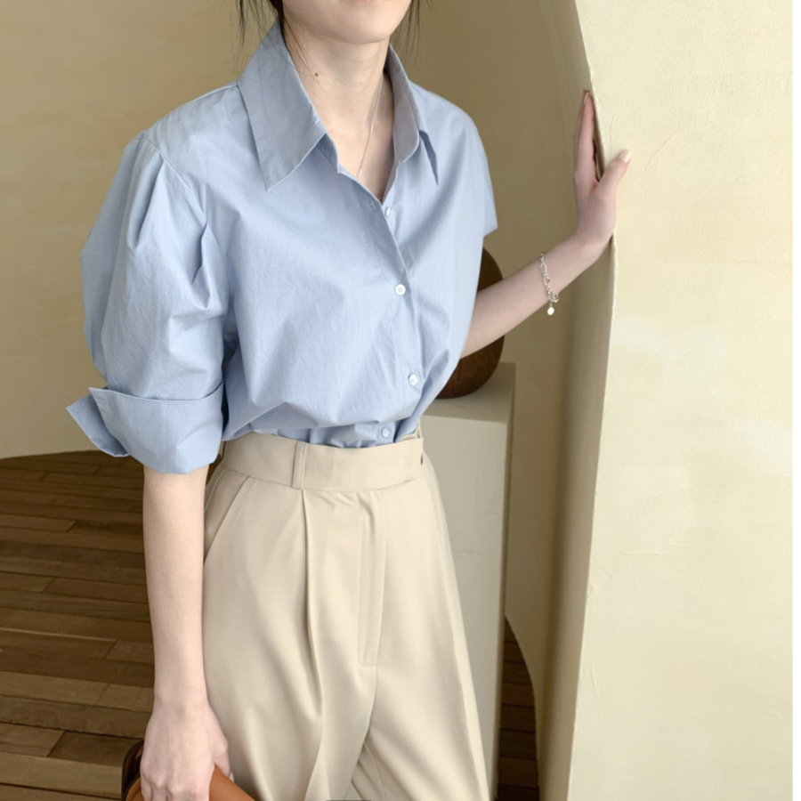 Julie Basic Short Sleeve Polo Shirt