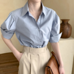 Julie Basic Short Sleeve Polo Shirt