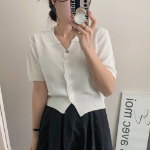 Milk V-Neck Knit Cardigan