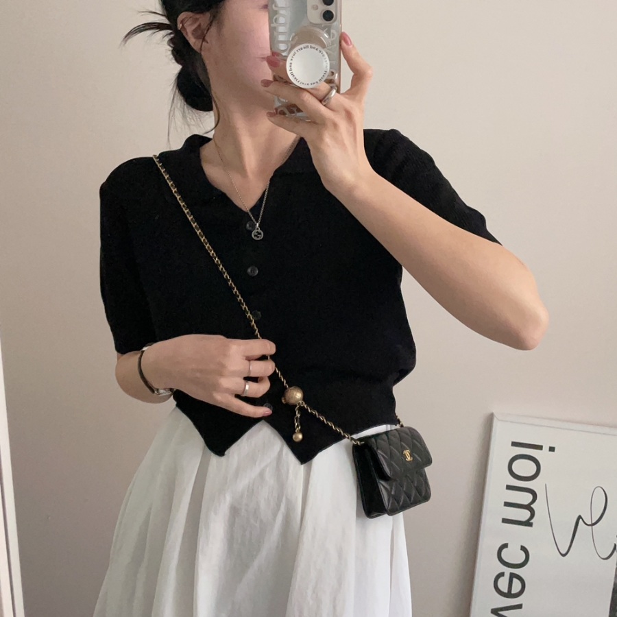 Milk V-Neck Knit Cardigan