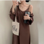 Простой минималистичный комплект-платье