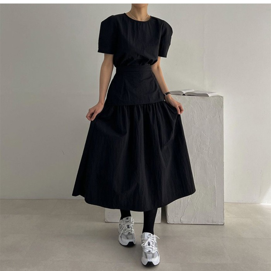 Нежный однотонный комплект