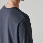 Cooltandard Crew Neck Long Sleeve T-shirt [Iron Gray]