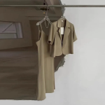 S-Бежевый-Платье двойка