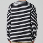 Breton Stripe Relaxed Long Sleeve T-Shirt [Black/White]