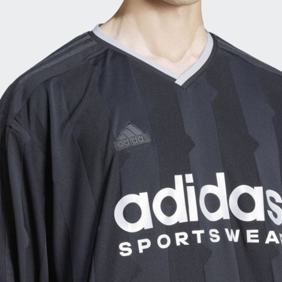 Tiro Long Sleeve Jacquard Jersey [Black]