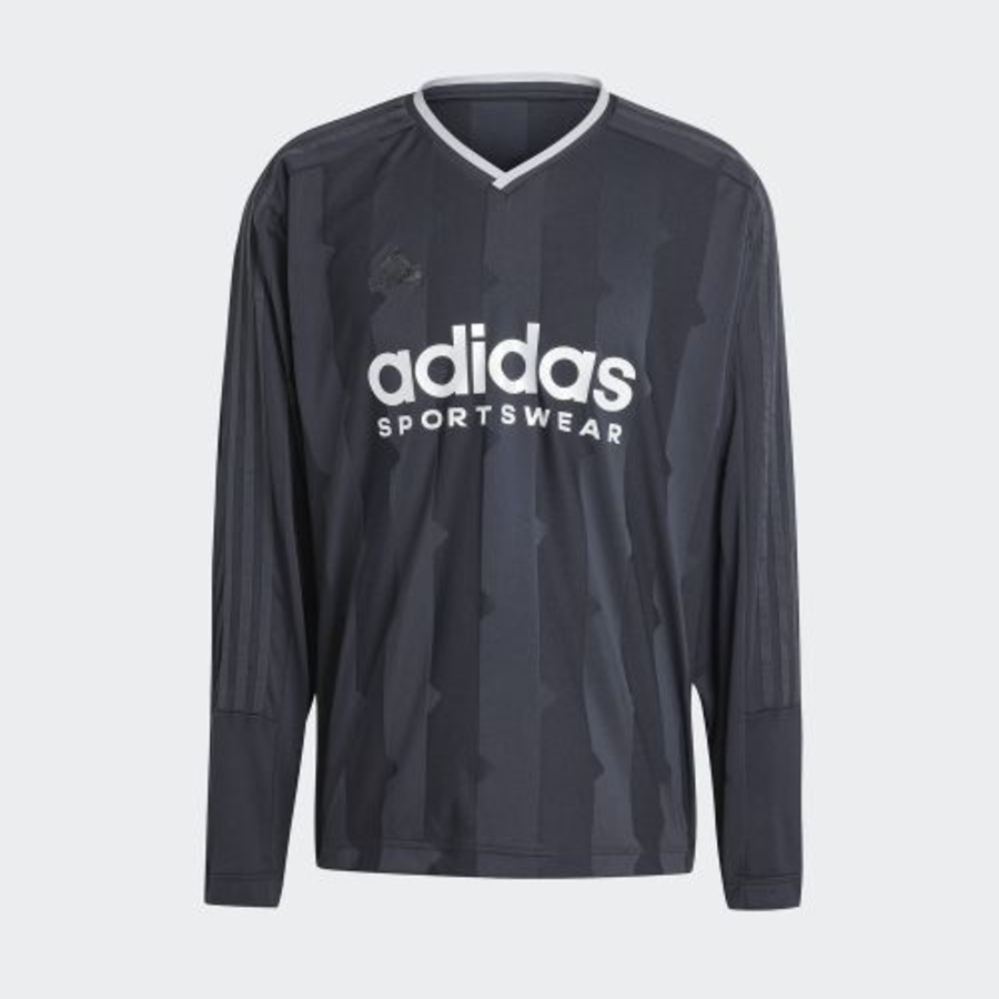 Tiro Long Sleeve Jacquard Jersey [Black]