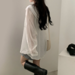 Hoodle Hoodle Summer Hooded Loose Fit Cardigan Shirt