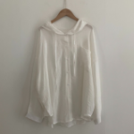 Hoodle Hoodle Summer Hooded Loose Fit Cardigan Shirt