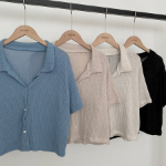 Свободный размер-Бежевый-Кардиганы