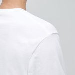 Crew Neck Long Sleeve T-Shirt [White]