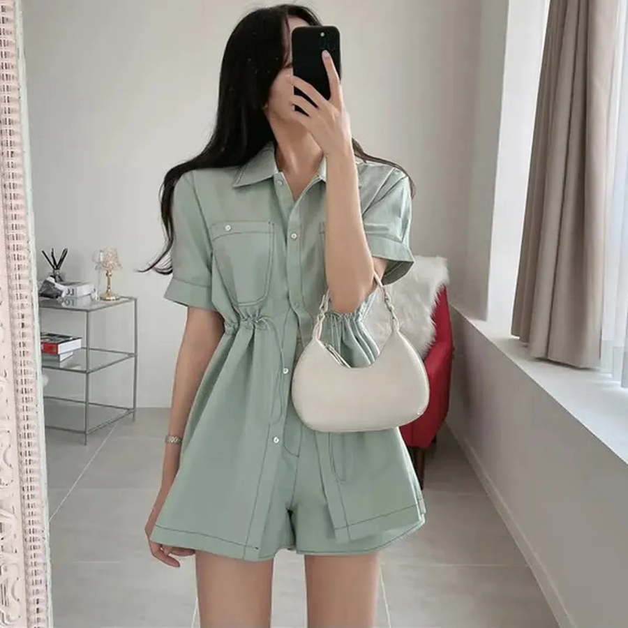 Рубашка с короткими шортами