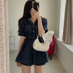 Рубашка с короткими шортами