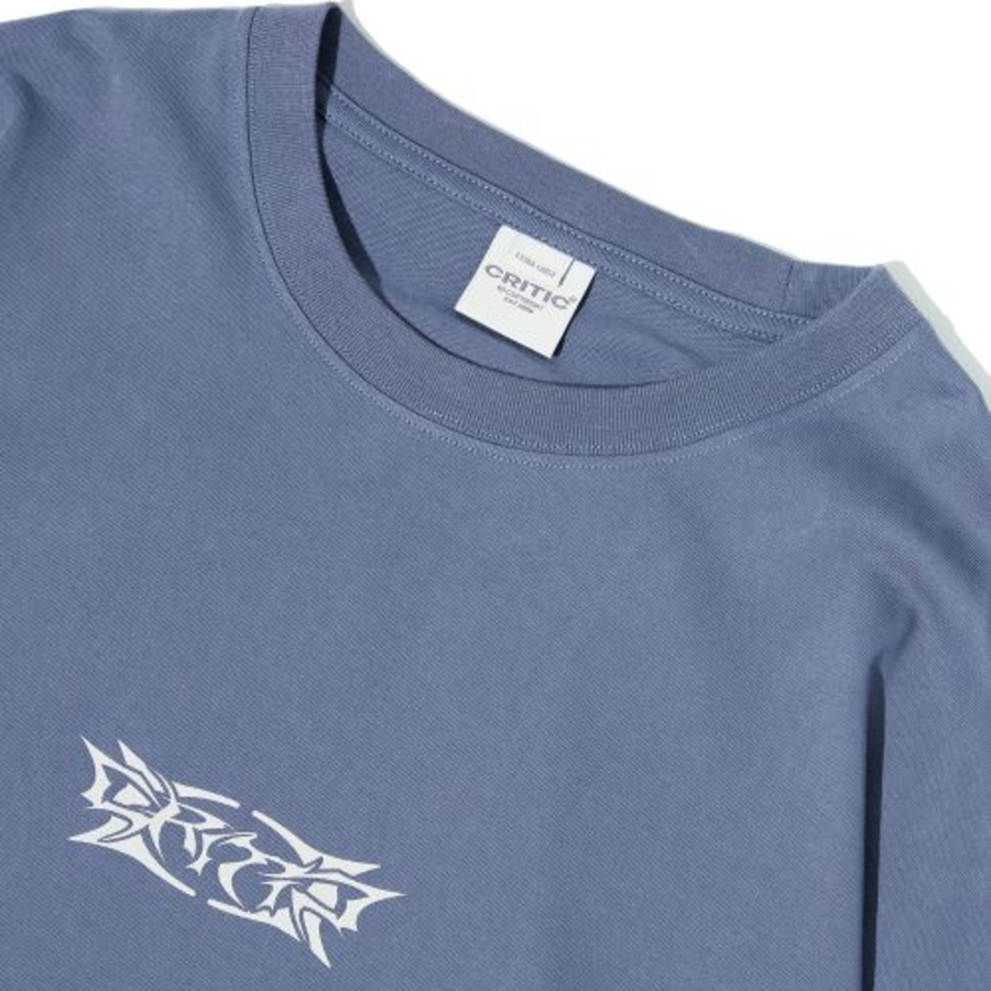 Bone Logo Sleeve T-Shirt [Blue]
