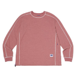 Line Waffle Long Sleeve [Pink]