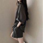 Футболка с короткими шортами из хлопка