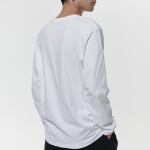 Basic Long Sleeve T-Shirt [White]
