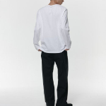 Basic Long Sleeve T-Shirt [White]