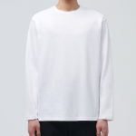 Basic Long Sleeve T-Shirt [White]