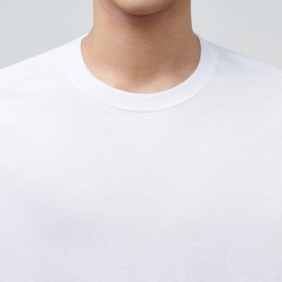 Basic Long Sleeve T-Shirt [White]