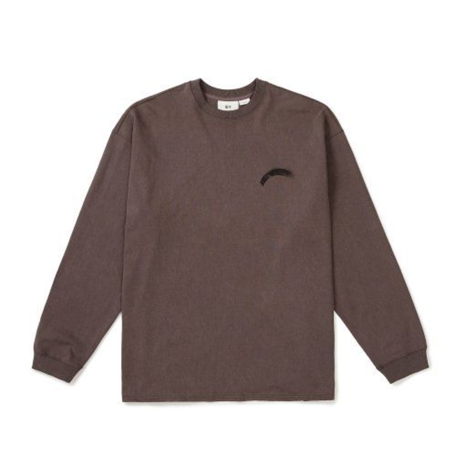 OVER MOTION LOGO LONG SLEEVE T-SHIRT [Red]