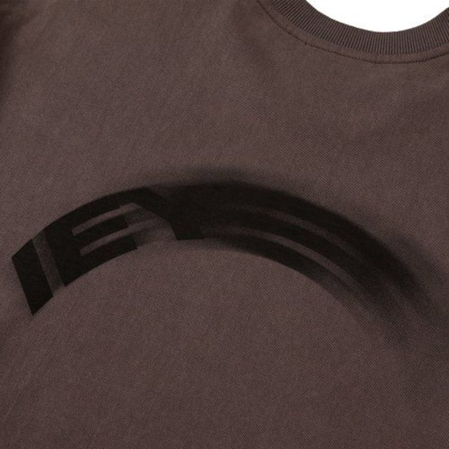 OVER MOTION LOGO LONG SLEEVE T-SHIRT [Red]