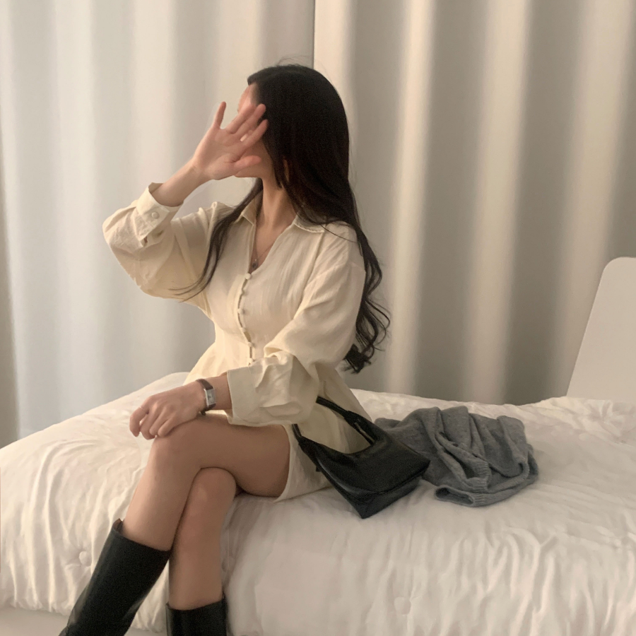 Шифоновая удлиненная блузка с и юбка-шорты