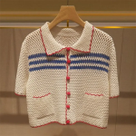 Modern Basic Knit Half-Sleeve Cardigan