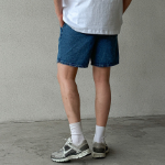 Northpole Ice Denim Banding Shorts