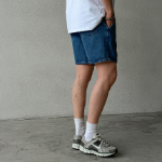 Northpole Ice Denim Banding Shorts