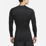 Pro Dri-FIT Tight Long Sleeve Fitness Top M [Black/White]