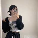 Summer Bouclé Crop Bolero Cardigan