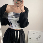 Summer Bouclé Crop Bolero Cardigan