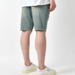 Vintage Distressed Denim Shorts