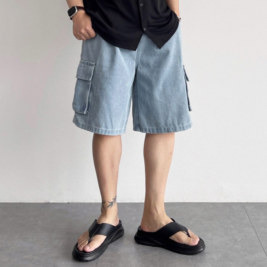 Bermuda Denim Shorts
