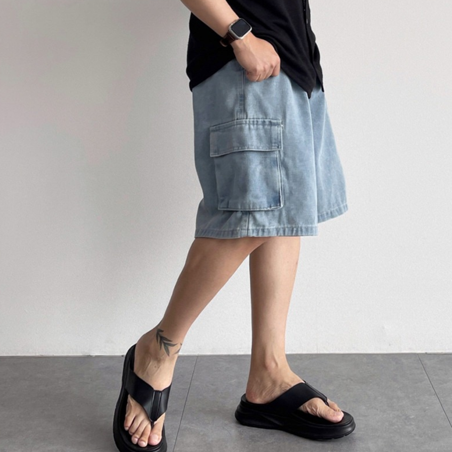 Bermuda Denim Shorts