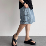 Bermuda Denim Shorts
