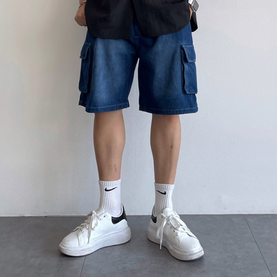 Bermuda Denim Shorts