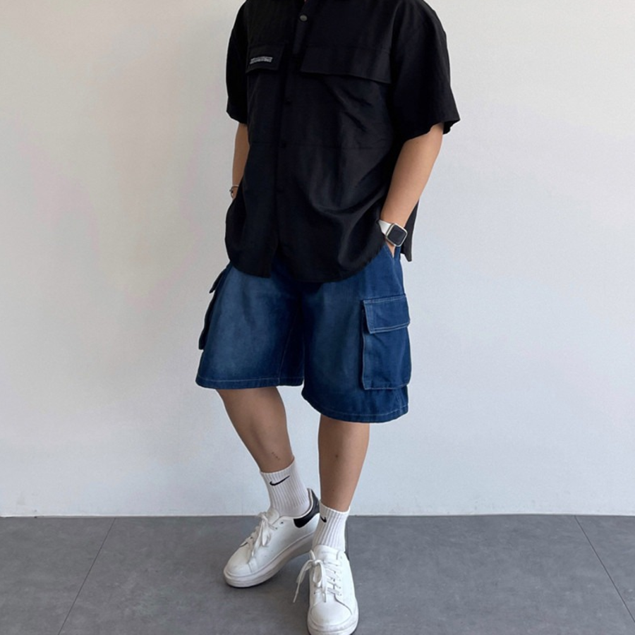 Bermuda Denim Shorts