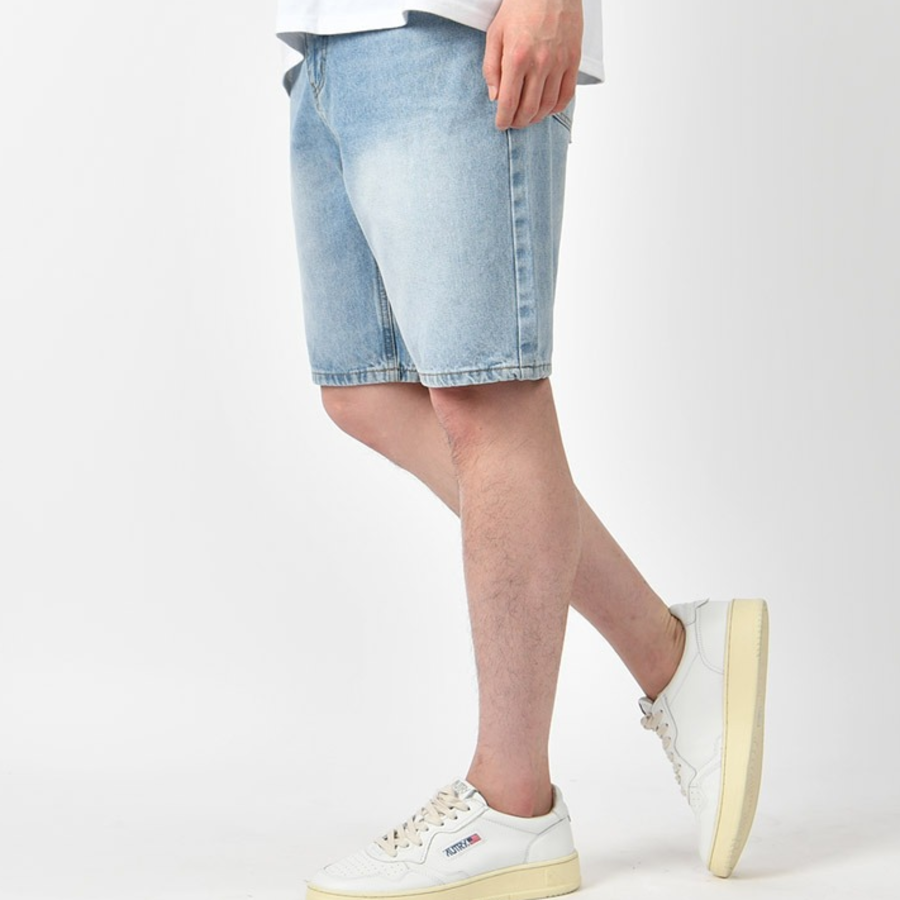 Men’s Summer Washed 5-Pocket Denim Shorts