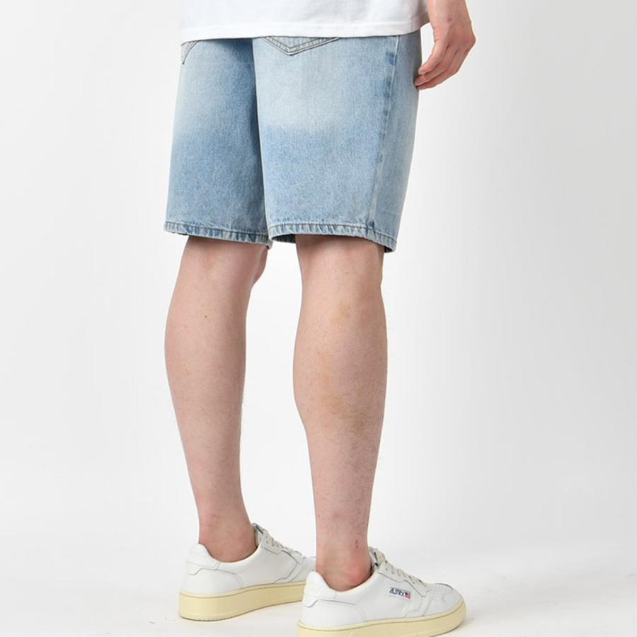 Men’s Summer Washed 5-Pocket Denim Shorts