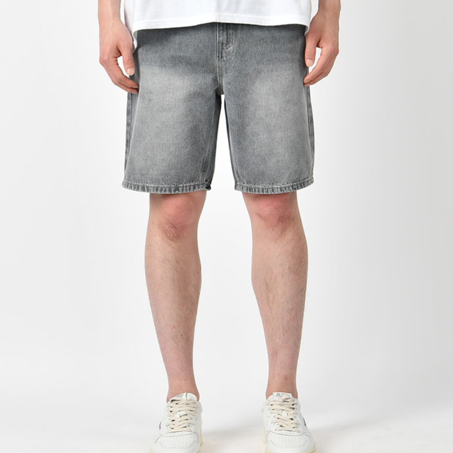 Men’s Summer Washed 5-Pocket Denim Shorts